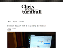 Tablet Screenshot of christurnbull.com